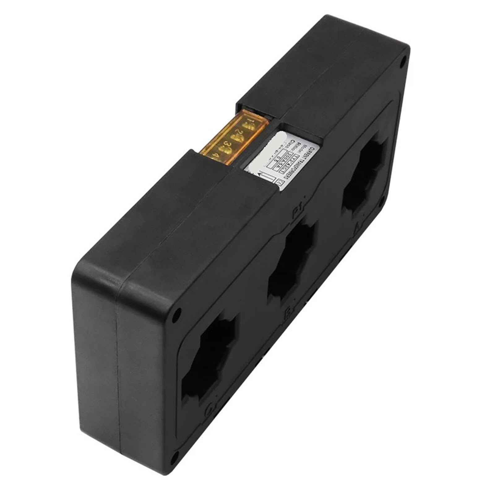 Transformador de corriente trifásico de 42 mm, 100/200/300/400/600-5 A CA de precisión for medición (1 unidad)(300A 5A)