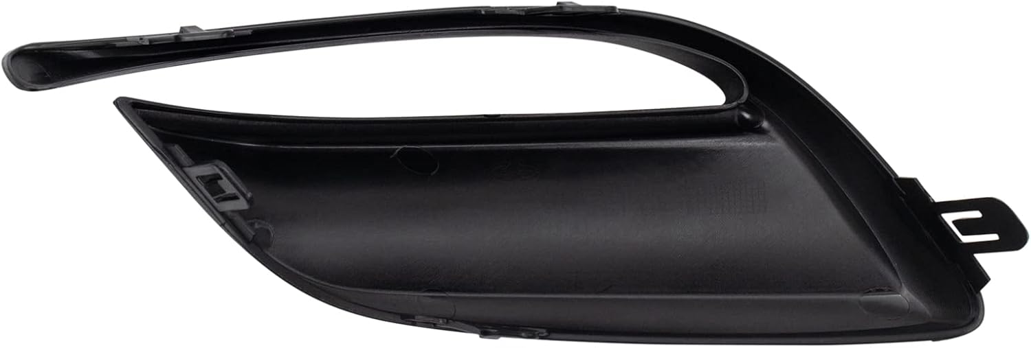 TRQ Front Driver & Passenger Side Fog Light Hole Cover Set,Fog Light Cover Set Compatible with 2017-2018 Mazda 3 MA1038134 MA1038142 MA1039134 MA1039142