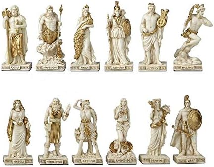 Frii Greek Pantheon The Twelve Olympians Statue Greek Gods Goddesses Zeus Apollo Ares
