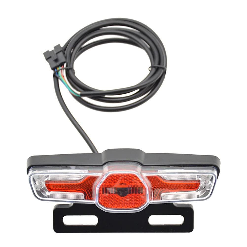 Zestawy świateł przednich i tylnych do rowerów elektrycznych Rower elektryczny 24 V-48 V Grupa świateł Klakson Światło tylne Światło hamowania Zestaw kierunkowskazów