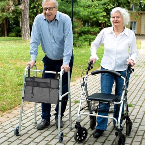 Fovolat Bolsas para cadeiras de rodas, Bolsa para cadeiras de rodas,Bolsa organizadora de bolso late