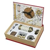 NORDISTRICT Da Vinci Code Mini Cryptex Metal Puzzle Box Set - 6PCS 3D Brain Teasers Party Game, Interlocking Lock IQ Challenge for Adults Teens (Classic)