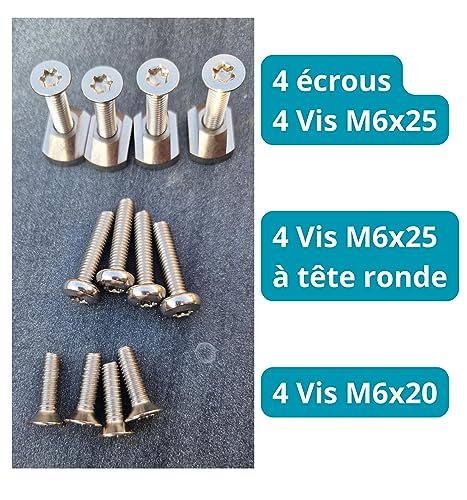 Enhanc3d Designs - Écrous et vis Torx pour Wingfoil, Hydrofoil, Surfoil en Acier Inoxydable de qualité Marine – vue 4