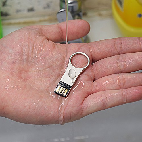 Raoyi 10 Pack 2Gb Metal Key Shape Usb Flash Drive, Usb 2.0 Memory Stick Thumb Drives Jump Drive-Silver #TOP5