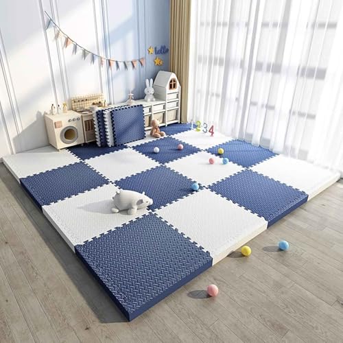 tH[tA^CAKȃ\tgvC}bgAA ^C A36Zbg ^1.2cm\tgEVAtH[tA J[ybg - e^C30x30cm(Navy Blue/White)