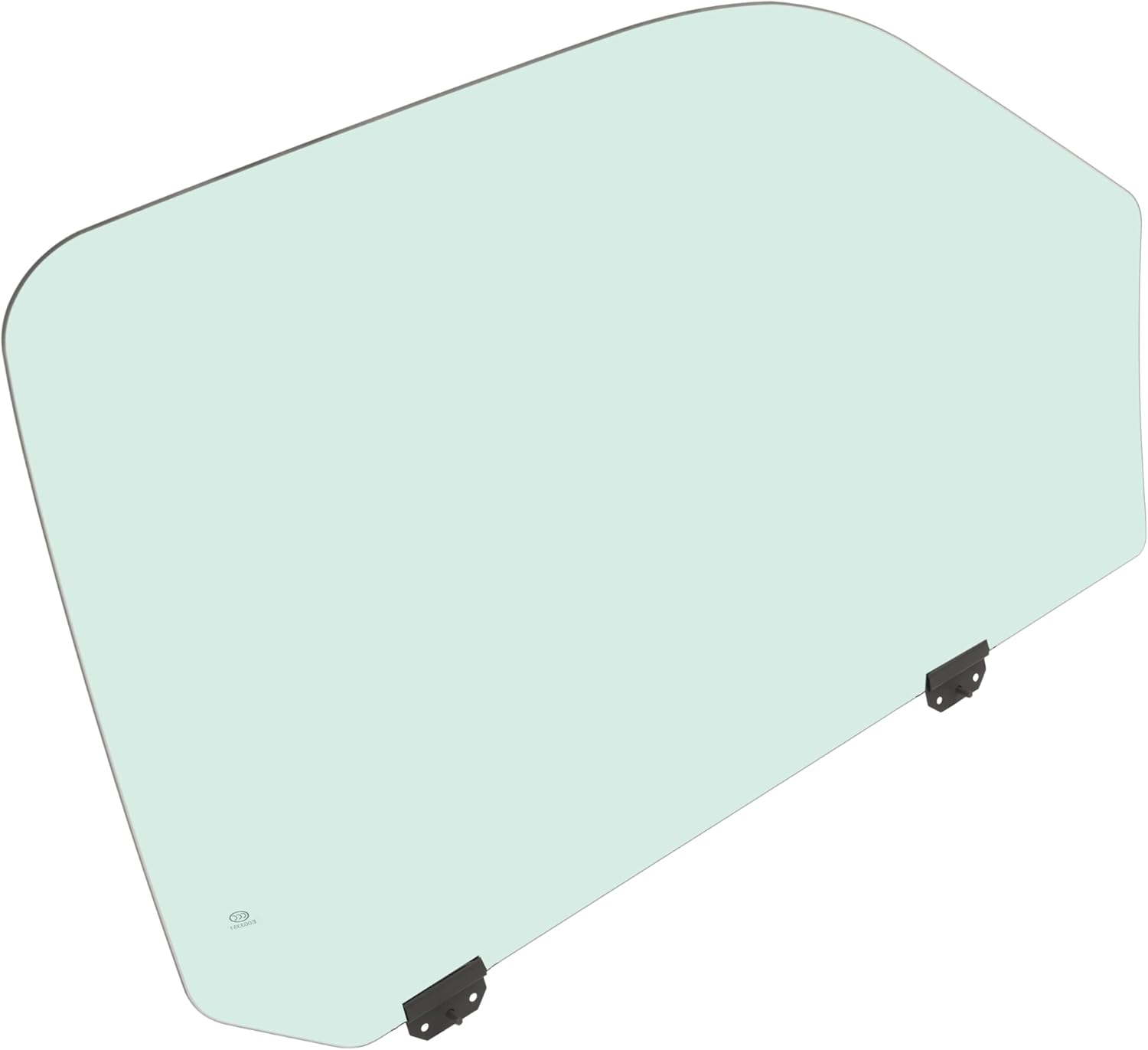 ALMULOO Light Green Front Left Door Window Glass Compatible with 1999-2012 Ford F250,F350,F450,F550,F650,F750 2000-2005 Excursion 2&4 Door Standard/Crew/Super Cab Tempered Glass (Driver Side)