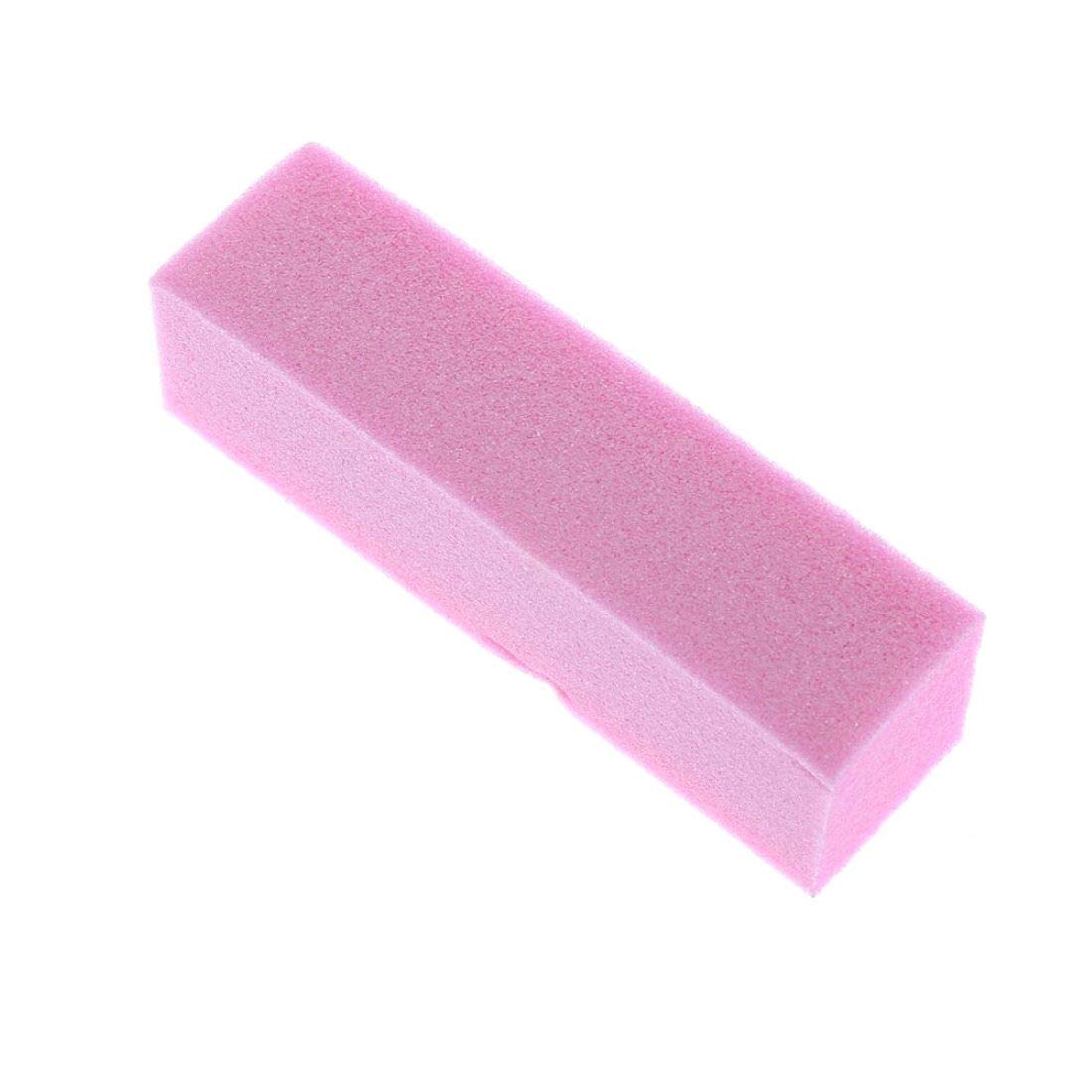 Digital Shoppy Pink Nail Buffer Pedicure Manicure Care Sanding Block Tools, 2 Pcs 2