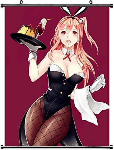 Hanging Poster Ample Animal Ears Bunny Girldead Or Alive Dead Fishnets Honoka Doa Pantyhose Rouchichuan (20x27 Inch)