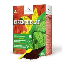 LERAVA® – Eisenchelat Dünger (200g) – Eisendünger für Pflanzen | Hortensien Dünger Eisen – Wirkt gegen Chlorose & Blattvergilbung – Kräftiges Blattgrün & sichtbarer Effekt nach wenigen Tagen