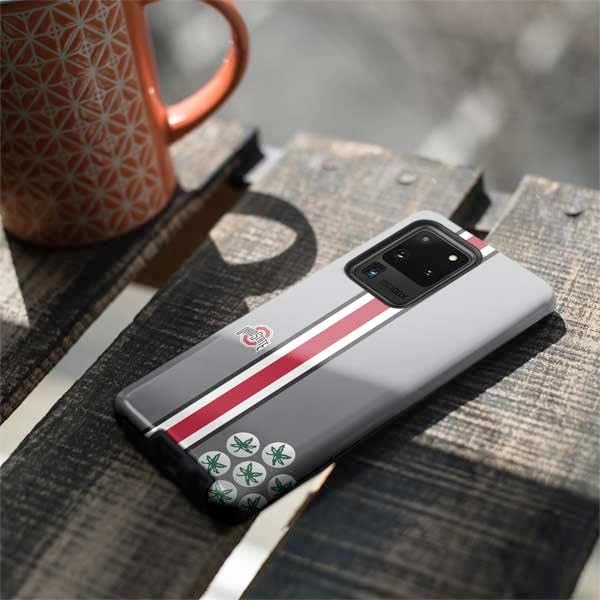 Skinit Pro Phone Case Compatible with Galaxy S20 Ultra 5G - Officially Licensed Ohio State University Buckeyes Design