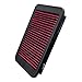 Upgr8 U8701-3907 Hd PRO OEM Replacement High Performance Drop-in Panel Air Filter ... (Red)