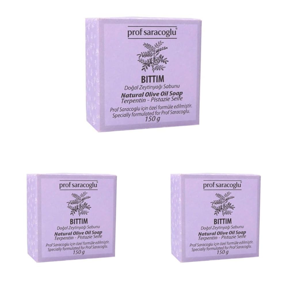 Prof Saracoglu Bıttım Katı Sabun 150g (3 paketi)