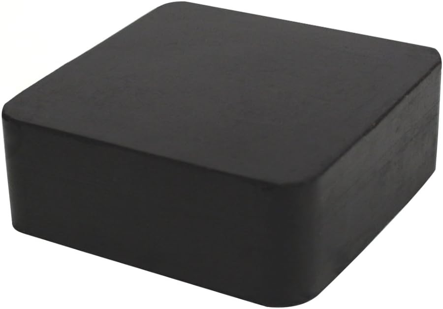 2-1/2" x 2-1/2" x 1" Jeweler's Rubber Bench Dapping Stamping Block Work Surface
