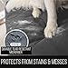 Sofa Shield Patented Sectional Couch Slip Cover, Cushion Protector, US Designed Reversible Stain and Dog Tear Resistant Slipcover, 30x30 inch Seat, Washable Covers for Dogs Pets, Charcoal