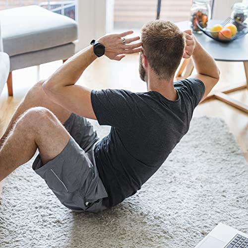 Tungsten Rings For Men Womens 8Mm Black Silver Fashion Promise Wedding Band Jewper Carbide Inner Hole Inlaid Whiskey Barrel Wood Chamfer Frosted Matte Finish Edge Comfort Fit Size 7-12 (Bright Silver, 8) #TOP4