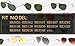 HiCycle2 Replacement Temple Arm,Temple Tips for Ray ban RB3447 RB3547N RB3548N RB3647N Sunglasses,with 4 Screws,1 Screwdriver.