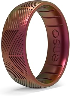 Classic Legend Silicone Ring - Made in The USA - an Ultra Comfortable, Breathable, and Safe Silicone Ring - Men's and Women's Silicone Wedding Ring