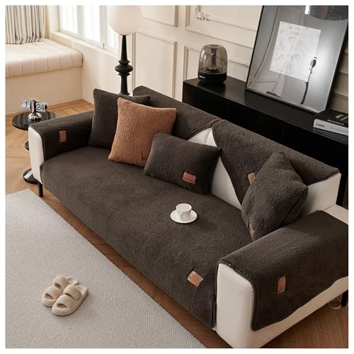 Housse de canapé Sherpa lavable pour protéger des animaux et des taches - 2