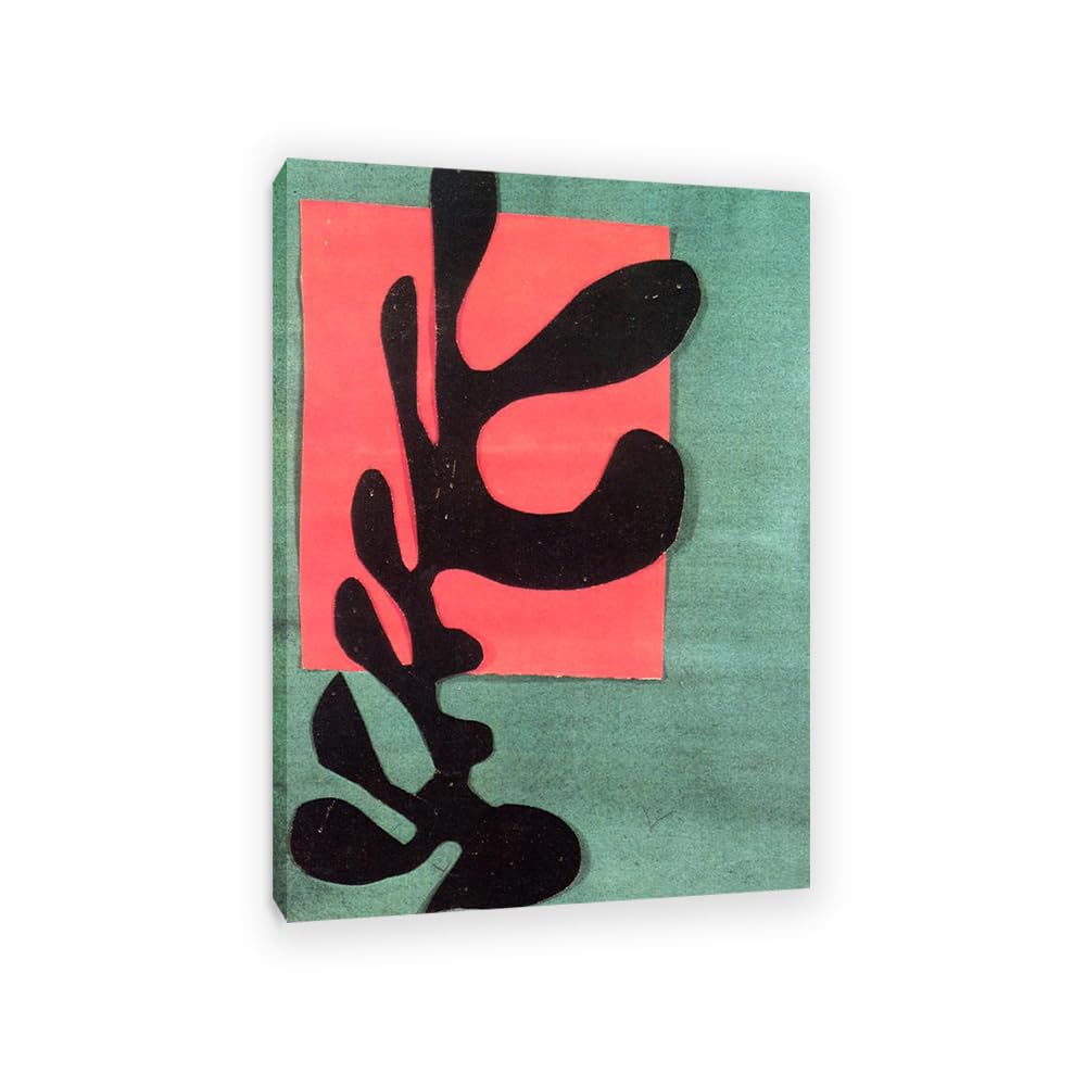 MYCGGDGH Henri Matisse Painting Reproduction Negro Boxer famous art poster Henri Matisse wall decor for bedroom Picture for living room Bathroom Office 85x60cm(33x24in) Frame