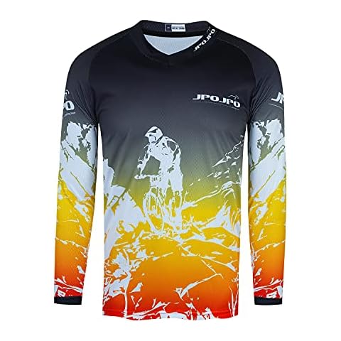JPOJPO Kids Dirt Bike Jersey Long Sleeve Cover