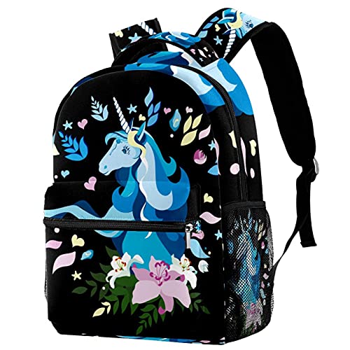 Sac à dos enfants licorne robuste pour soulager le dos des élèves