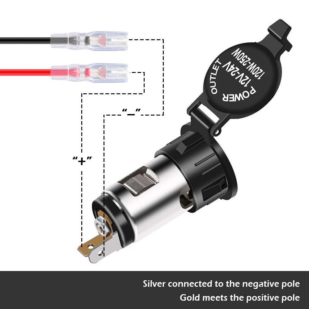 12v cigarette lighter socket waterproof Amazon.com: 12V Cigarette Lighter Socket,Waterproof Car Power Outlet  Cigarette Lighter Adapter with Extension Cable,Universal Interior Car  Accessories Cigarette Lighter Plug for Car Truck SUV(1PCS) : Automotive