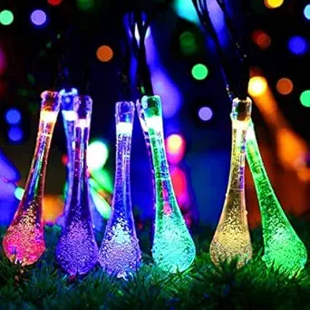 Party Propz Crack Pastel Star String Light for Decoration/Christmas Star LED Light Decor for Balcony, Bathroom, Garden, Tree, Outdoor Patio, Decorative Hanging Led Lights for The Festive Season