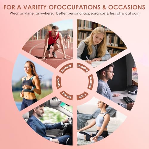 Rücken Geradehalter, Haltungskorrektur Rücken, Damen und Herren Rückenstützgürtel String , Back Posture Corrector, Verstellbare und Atmungsaktive Haltungstrainer, Rückenstütze für Gerade Haltung (XL)