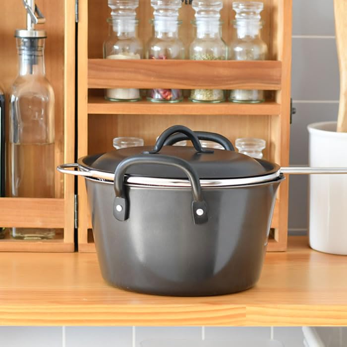 Amazon | 日々道具 揚げ鍋セット バスケット 揚げカゴ 付 ミニ ih 対応 Amazon | 日々道具 揚げ鍋セット バスケット 揚げカゴ 付 ミニ ih 対応