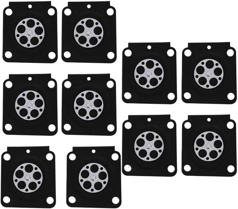10PCS Carburetor Metering Diaphragm Carburetor Membrane Pads 4314 121 4700 A015053 C1Q Compatible With