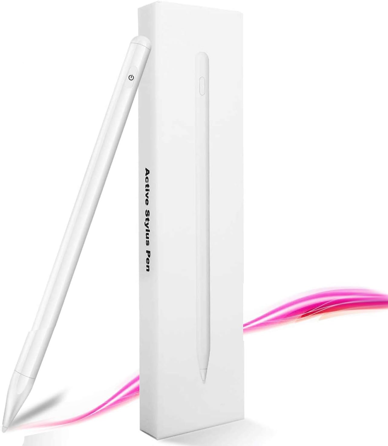Sendowtek Stylus Pen for Apple iPad with Palm rejection, iPad Stylus Pencil 2nd Gen with High Sensitive and Magnetism, Compatible with Apple iPad Pro 11/12.9 Inch/iPad 2018/ iPad 10.2 inch