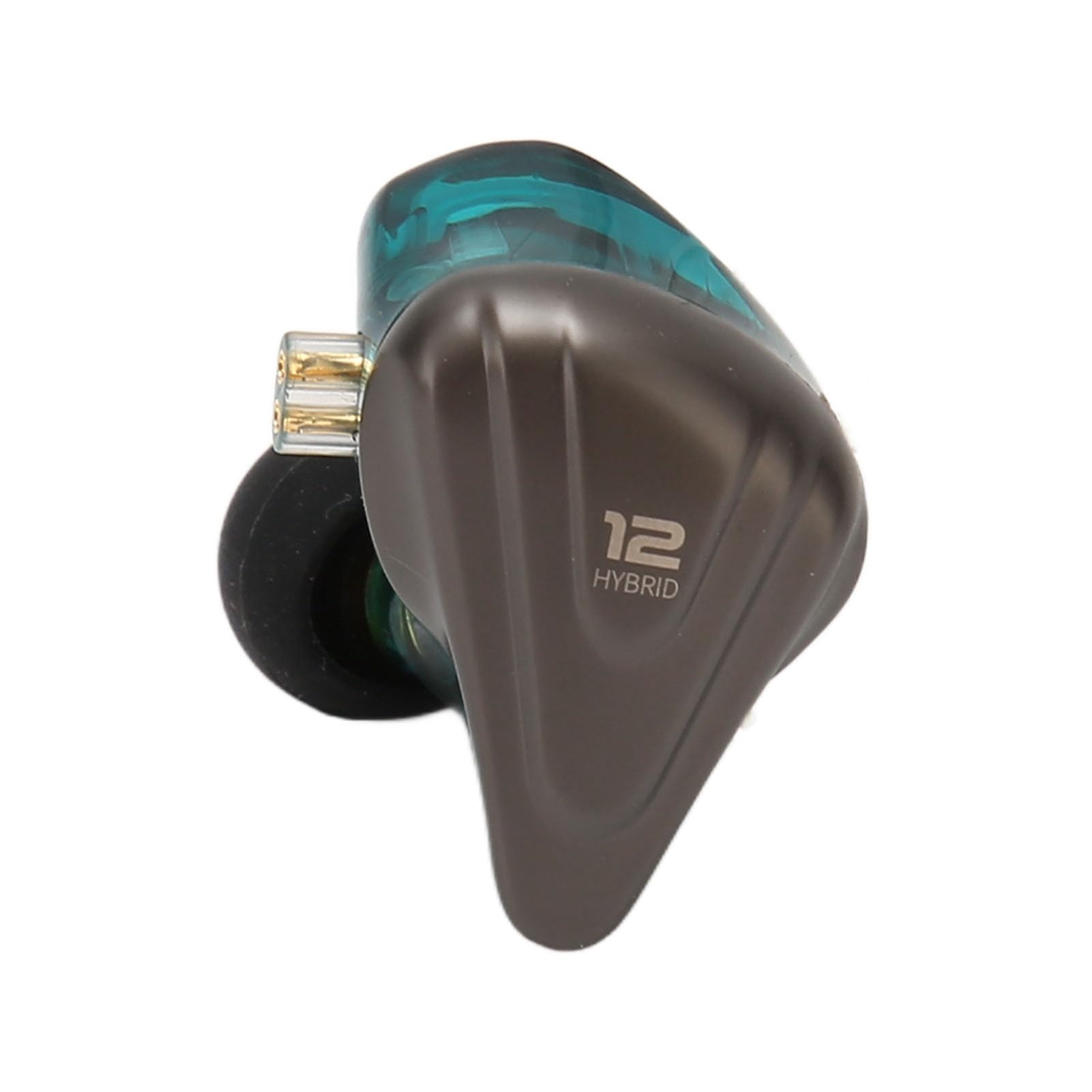 ZSX Przewodowe Słuchawki Douszne Dynamic Six Driver 5BA 1DD HiFi Stereo Słuchawki IEM z Głębokim Basem, Dwa Odłączane Kable, dla śpiewaków Perkusistów Inżynier Dźwięku Monitory Studyjne