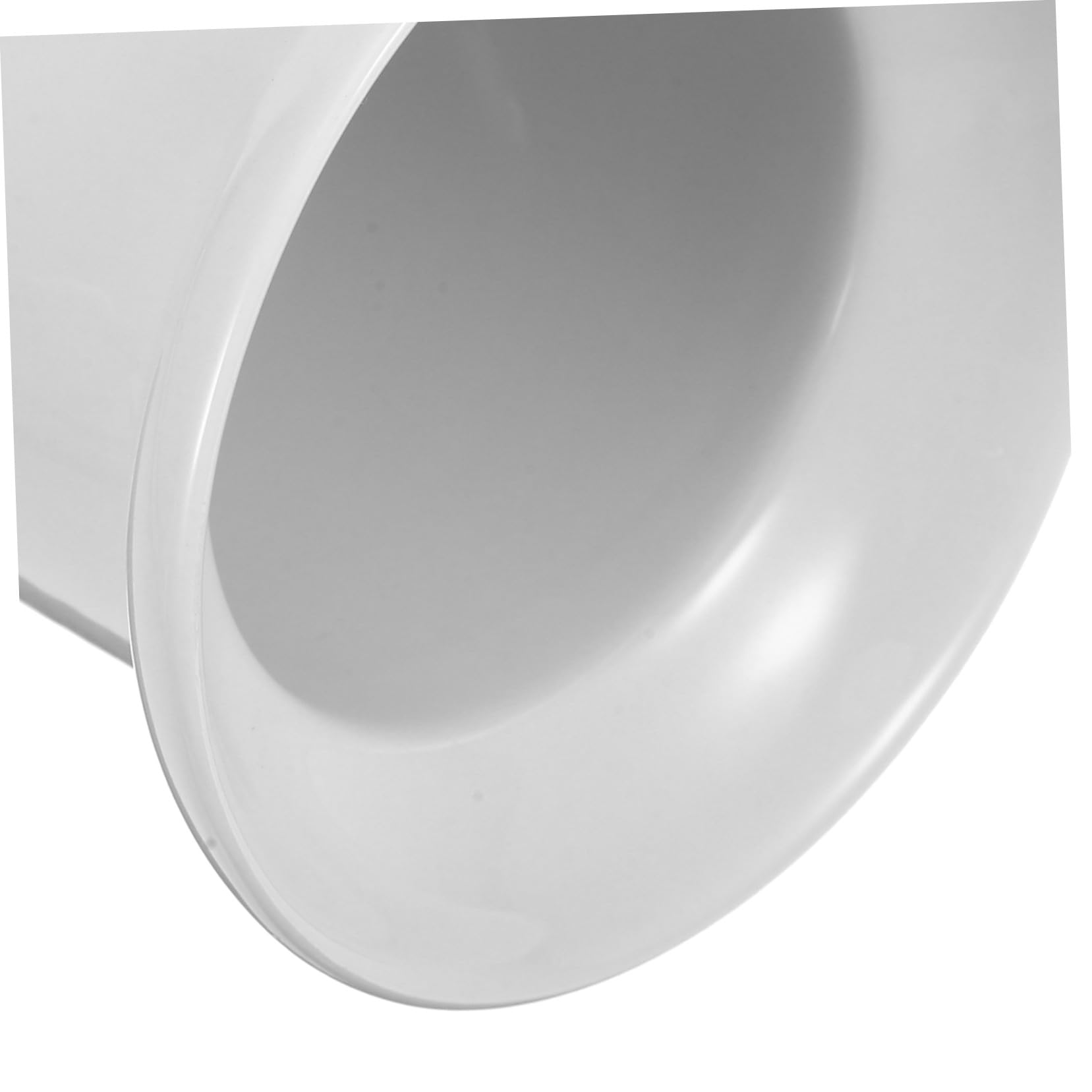 Wc Bürstenhalter aus Keramik in Weiß mit Matter Oberfläche