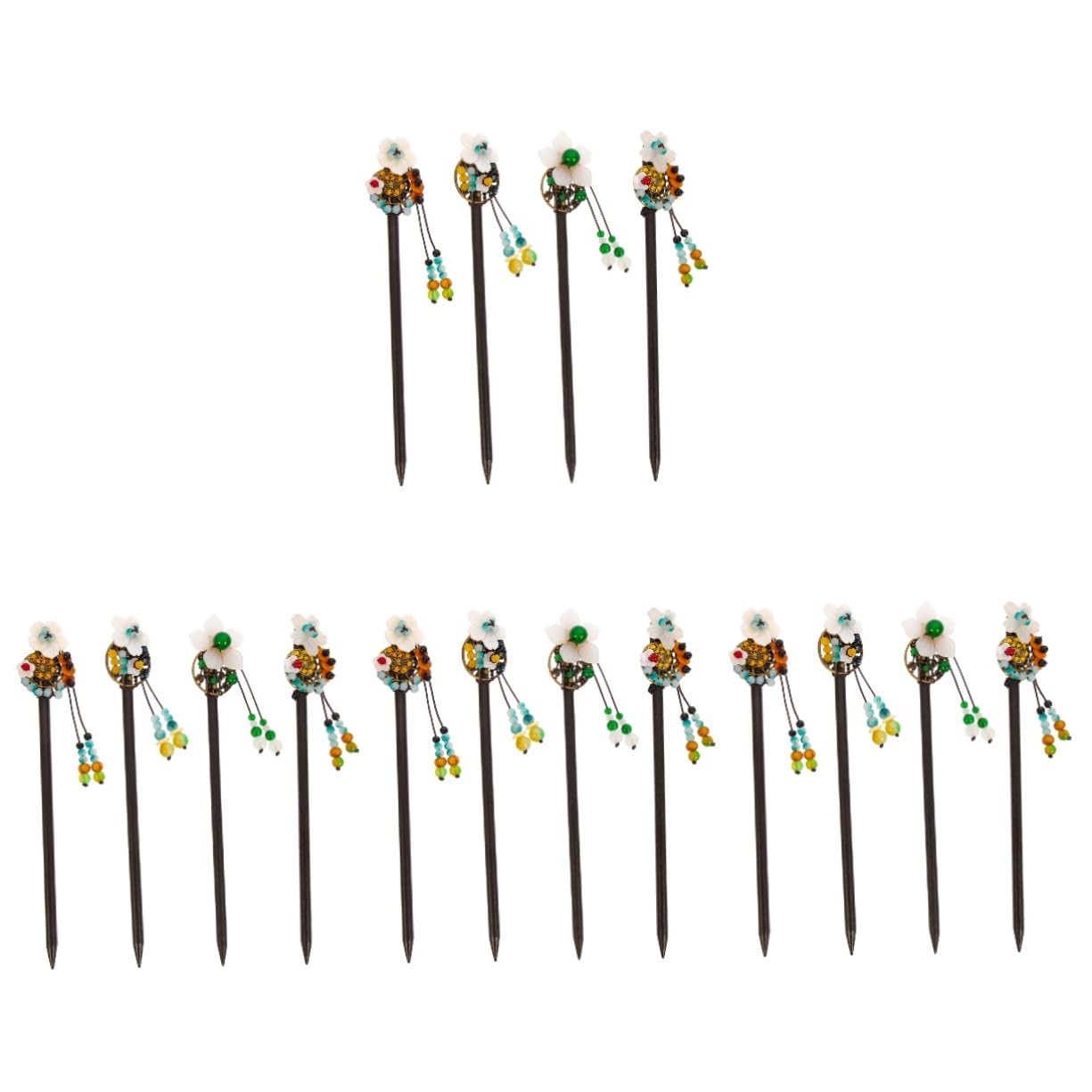 Beaupretty 16piezas Horquillas De Madera Para Recogidos Palillos De Pelo Clásicos Diseño De Para Mujeres y Accesorio Elegante Para y