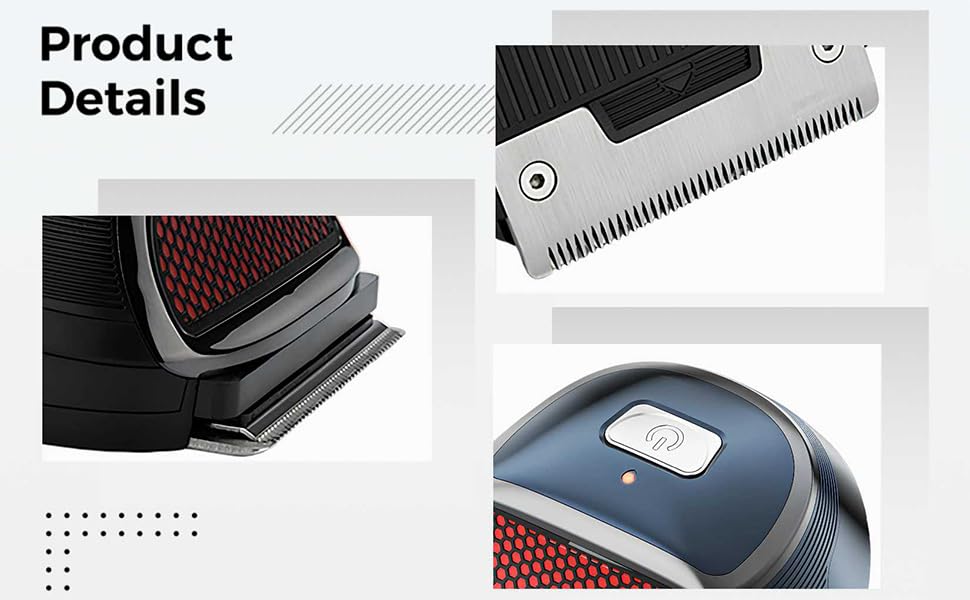 Kit de corte de pelo para hombre con carga USB para un estilo impecable 5