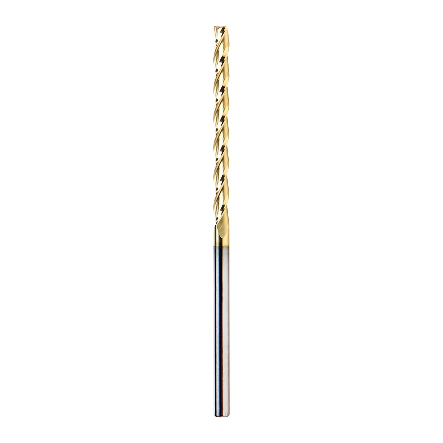 Amana Tool - 46292-U CNC 2D & 3D Carving Flat Bottom x 0.10 Deg Angle x 1/8 Dia x 1-3/32