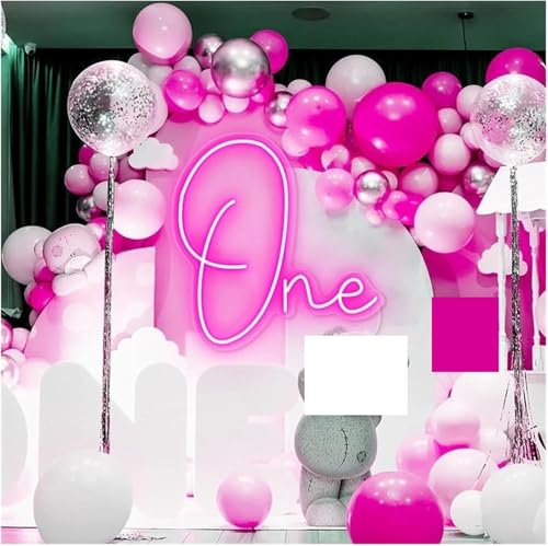 Luminaires pour Oh pour Baby : grand néon rose parfait comme cadeau de naissance