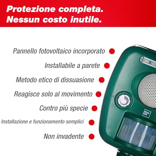 Swissinno Scaccia Animali Ultrasuoni Solare Pro - 3