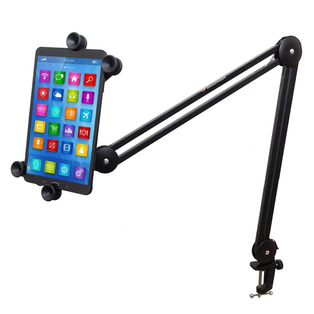 keepdrum iPH02 Tablet-PC Halterung + MS138 Gelenkarm-Tisch-Stativ