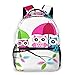 Zaini Casual per Ragazzi Ragazze Donna Uomo, Seduta dell'ombrello di quattro gufi Zaino Scuola per Computer Portatile College Borsa Zaino Bambini Daypack