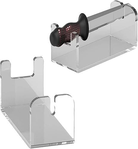 Miniatura 9 de Soporte de exhibición de acrílico Soporte de exhibición de espadas decorativas para almacenamiento Solo decoración de escritorio Colección Soporte