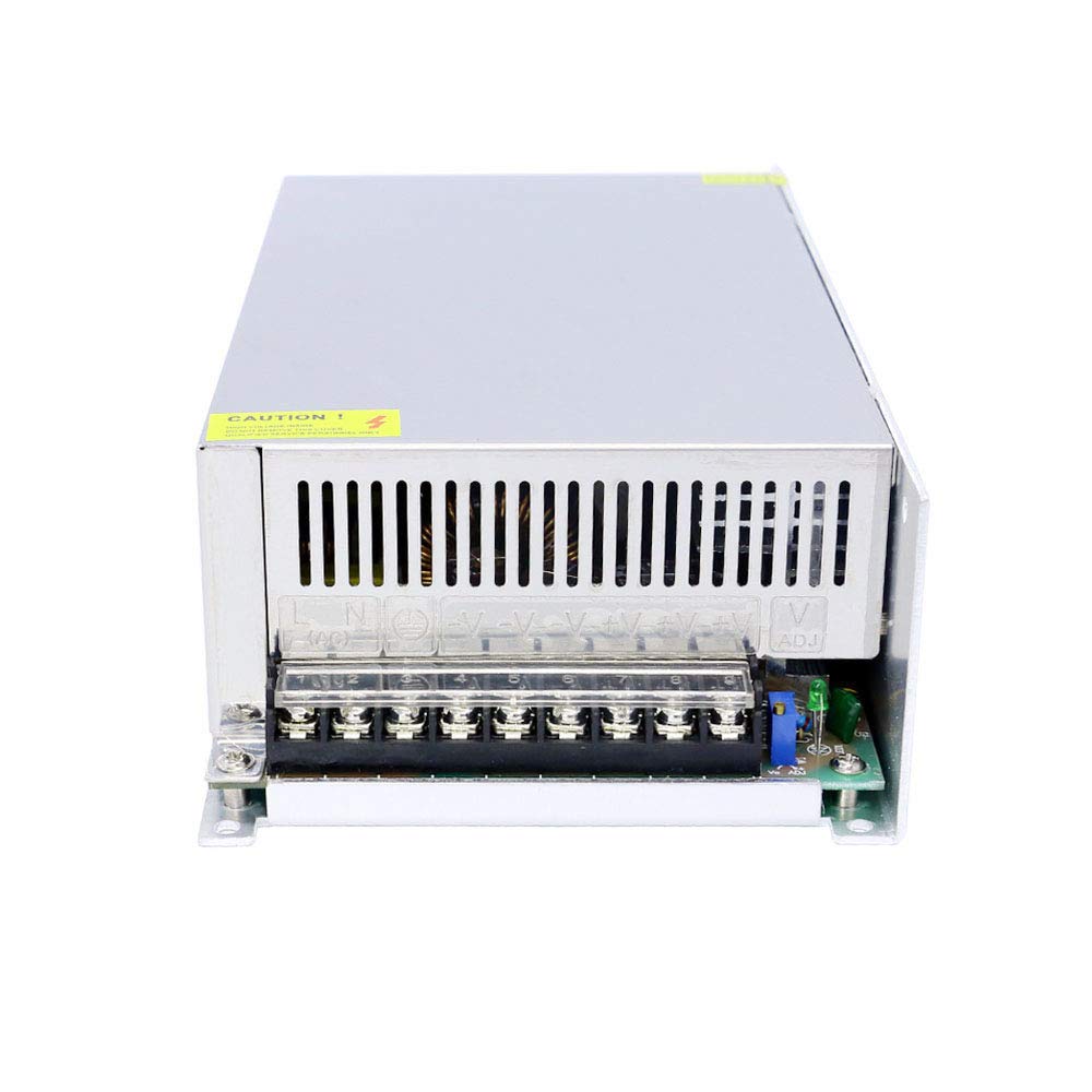 Lixada Transformador de Potencia Transformador de Voltaje AC 100-240V a DC 12V 33A 400W Conmutación Regulada Fuentes de Alimentación Adaptador Convertidor para Tiras Cámara Ligera