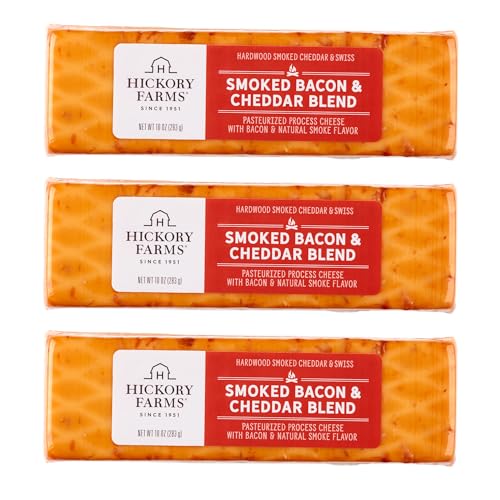 Hickory Farms Smoked Bacon & Cheddar Cheese Blend - 3