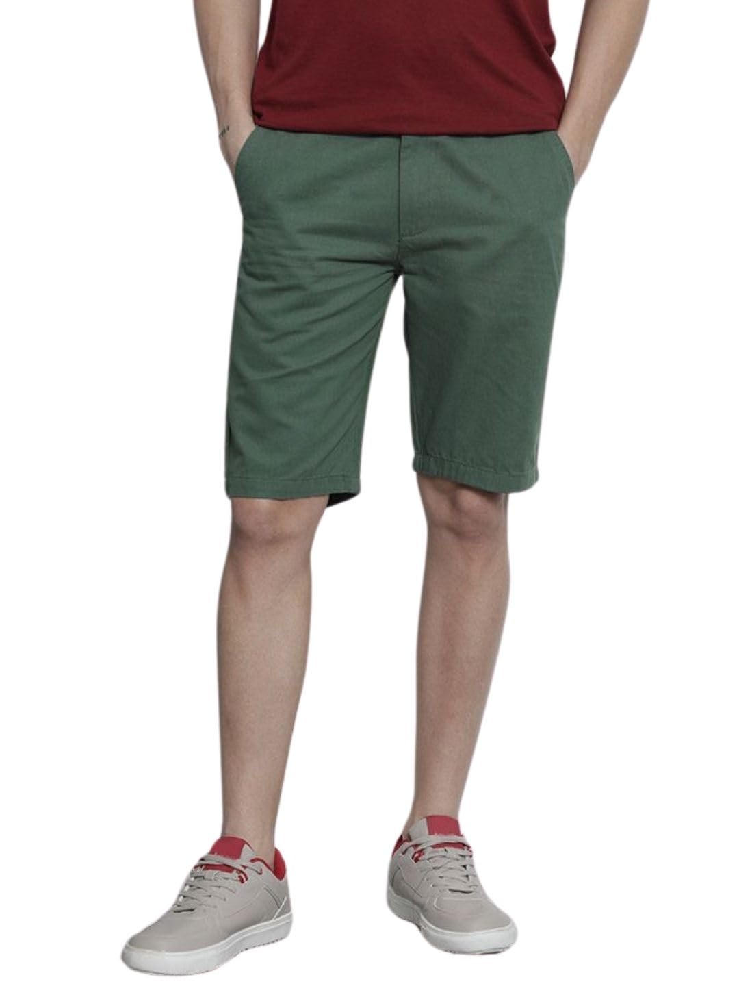 The Indian Garage Co Men Slim Fit Solid Mid-Rise Chino Shorts - Review, Price and Buying Guide