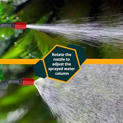 Garden Pump Sprayer 1.3 Gallon 5L Pressure Sprayer 1 Gallon Garden Sprayers 1.3 Gallon Pump Spray Bottle Gallon Sprayer Pressurized Spray Bottle Weed Sprayer Bomba para Fumigar.