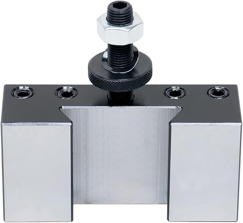 Miniatura 8 de Accusize Industrial Tools Style CXA 0250-0301 Soporte para postes de herramientas de cambio rápido para torneado y orientación, para herramientas de