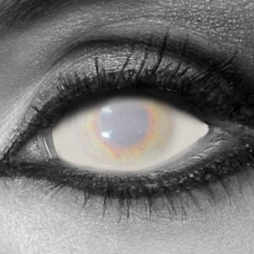 Lentille Sclérale Flesh Zombie pour masquer vos yeux sans correction pendant un an