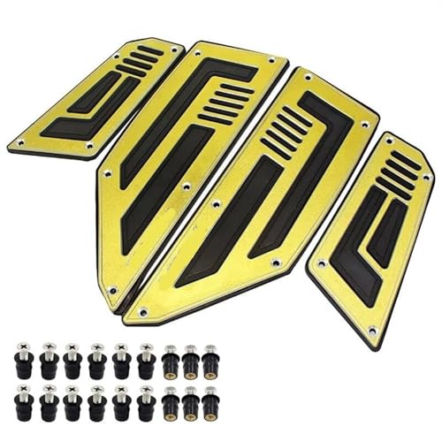 Marchepieds T-MAX 530 2013 2014 2015 avec repose-pieds alu et plaquettes protection scooter