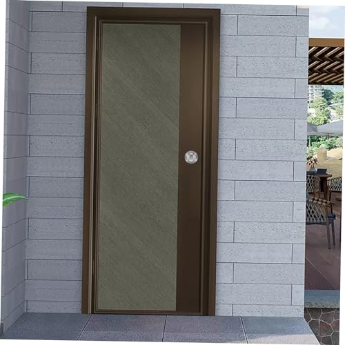 Cerradura de bolsillo para puerta corredera POPETPOP, pestillo de privacidad, níquel satinado, para baños, seguridad, uso interior miniatura 7