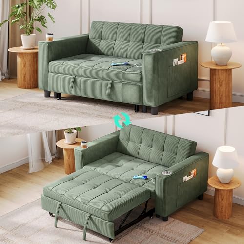 LINSY Sleeper Sofa Bed, 54